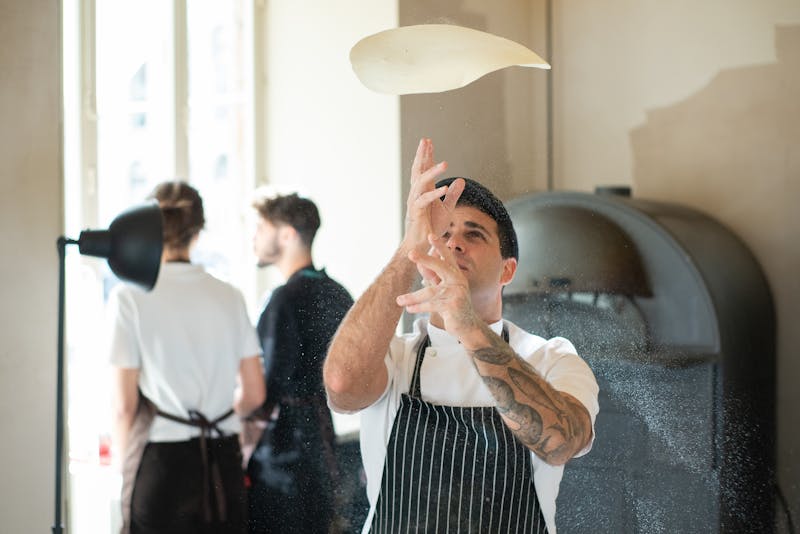 Fountain soda in a large cup with ice